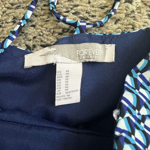 Forever 21 Contemporary Dress, Strappy Back, Size M - Picture 3 of 7